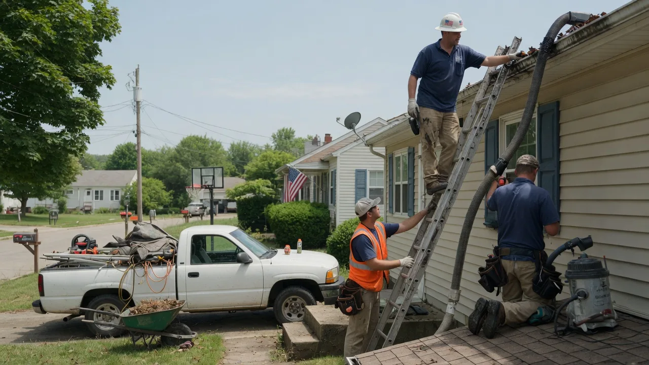 Gutter Installation in Dewitt, IL near me